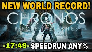 CHRONOS BEFORE THE ASHES  1749 speedrun any  New World Record [upl. by Lorelie]