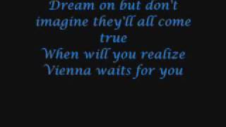 Billy Joel Vienna with lyrics [upl. by Aihsemat416]