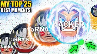 TOP 25 MOMENTS OF AGARIO LEGEND [upl. by Acirrej354]