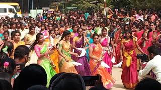 Vellore DKM college pongal celebration dance [upl. by Nnylaf291]