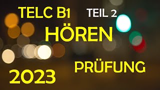 Vorbereitung auf die Telc B1 Prüfung Hörverstehen Teil 2 [upl. by Winfred]