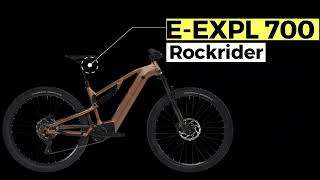 ROCKRIDER EEXPL 700 S 📍 motor Brose T  630Wh  Shimano deore 1x10 rock shox 35 silver  deluxe [upl. by Eberhart]