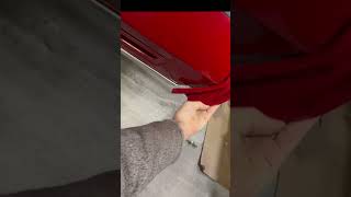 CRAPTACULAR FIT🤣🤣💩 1970 DONK Bumper Fiberglass DIY Filler Installation To Fit Bondo Billy Lifehacks [upl. by Januarius]