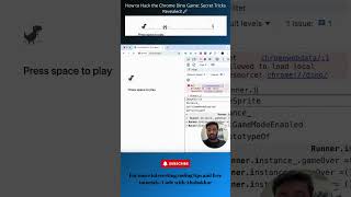 How to Hack the Chrome Dino Game Secret Tricks Revealed 🚀 [upl. by Edana]