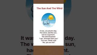 The Sun And The Wind  Very Short Story  englishstory [upl. by Spiers728]