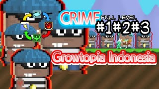 Cara Melawan Crime  How to Fight Crime  Growtopia Indonesia growtopia [upl. by Idas]