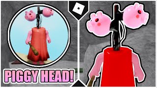 How to get quotPIGGYHEADquot BADGE  SIREN PIGGY HEAD MORPH in PIGGY BOOK 2 ROLEPLAY ROBLOX [upl. by Ennairac17]