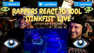 Rappers React To TOOL quotStinkfistquot LIVE [upl. by Anuaek]