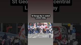 St George’s day in Central London shorts london [upl. by Oruhtra111]