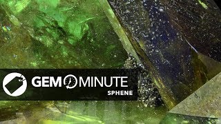 Gem Minute Sphene [upl. by Ontina]