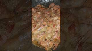 Garlic Shrimp satisfying yummy food shorts subscribe [upl. by Malorie]