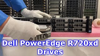 Dell PowerEdge R720xd HDDs amp SSDs  Hard Drives  Solid State Drives  Testing with Dell Diagnostics [upl. by Liederman]