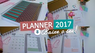 PLANNER 2017 PARA DOWNLOAD [upl. by Aihsatsan]