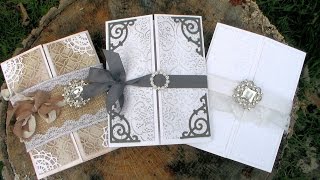 DIY Wedding Invitations  Beginner Friendly  Helpful Tips [upl. by Elockcin]