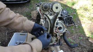 How to replace timing chain Toyota Corolla VVTi engine Years 2000 to 2015 [upl. by Feeney233]