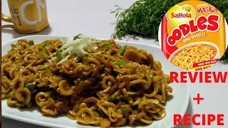 Saffola Oodles Recipe Review How to make saffola Oodles at home New recipe for kids [upl. by Naux]