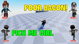 TEXT To Speech Emoji Groupchat Conversations  Im Always Lonely Just Because Im Bacon [upl. by Benjy]