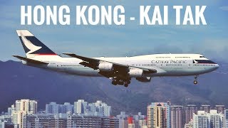 HONG KONG KAI TAK  The quotHeart Attack Approachquot [upl. by Eiramanel]