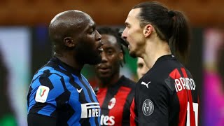 Zlatan vs Lukaku  Zlatan Red Card Changed The Game [upl. by Adnorat]