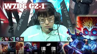 EDG vs LNG  Game 1  Week 7 Day 6 LPL Spring 2024  LNG Gaming vs Edward Gaming G1 [upl. by Aihsetel526]