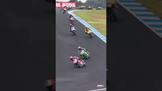 Locatellis STUNNING move on Iannone 👏  2024 AustralianWorldSBK 🇦🇺 [upl. by Ashil]