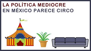 CHARLAS DE SOFÁ LA POLÍTICA MEDIOCRE EN MÉXICO PARECE CIRCO [upl. by Perceval]