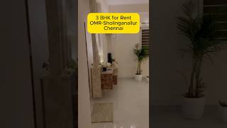 3 BHK for Rent in Chennai  Sholinganallur  Medavakkam  Karapakkam chennairentals [upl. by Seidel359]