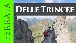 Via Ferrata delle Trincee [upl. by Ettezoj]