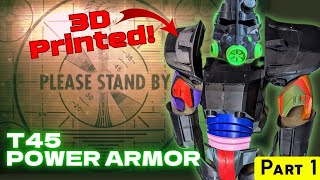 Building My Own POWER ARMOR  3D Printing the Suit [upl. by Dyl]