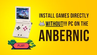 How To Install Game Roms Directly From Your Anbernic Devices [upl. by Namolos]