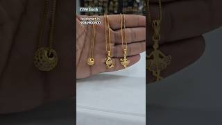 DELICATE GOLD CHAIN18quot  Small Pendant  Lightweight  Affordable  LongLasting Gold Plating [upl. by Nallad]