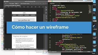 ¿Cómo hacer un wireframe [upl. by Garth]