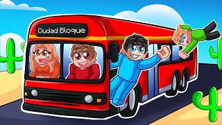 Hicimos un VIAJE EN AUTOBÚS en Roblox [upl. by Shawnee]