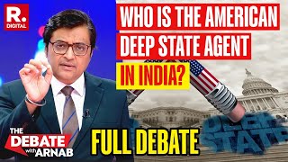 Debate With Arnab US Faces Global Scrutiny Over Alleged Election Interference and Meddling [upl. by Radmilla]