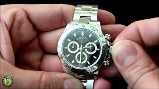 How to Wind a Rolex Watch and Set the Time amp Date – Submariner Datejust II Daytona amp GMT Master II [upl. by Dever]