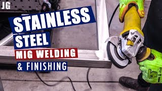 Stainless Steel Mig Welding  JIMBOS GARAGE [upl. by Goeger]