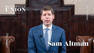 Sam Altman amp OpenAI  2023 Hawking Fellow  Cambridge Union [upl. by Engle736]