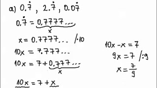 Pretvaranje beskonačnog periodičkog decimalnog broja u razlomak [upl. by Mahmud]
