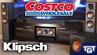 BUDGET KLIPSCH 502 DOLBY ATMOS SPEAKER SYSTEM REVIEW from COSTCO  BEST Speakers for 699 [upl. by Kiley]