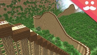 10 Builds for EPIC Minecraft Roller coasters [upl. by Sweyn229]