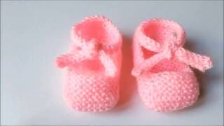 patucos o zapatitos para bebe tejidos [upl. by Aihsenal863]