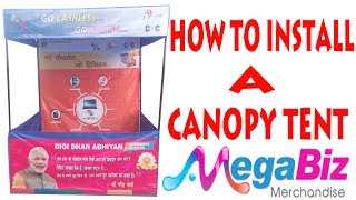 How to install A Canopy Tent [upl. by Lib]