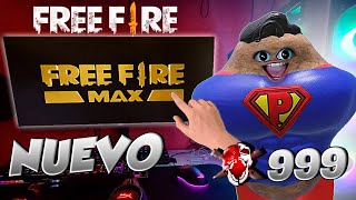 Probé el NUEVO Free Fire OFICIAL de GARENA ☠️ ME VOLVI HACKER🔥 [upl. by Imena]