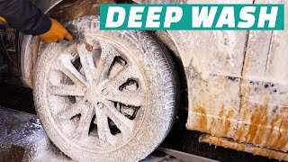 Washing Dirtiest Range Rover Ever Car Wash MUST WATCH [upl. by Akli]