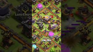 Best attack strategy for th11 shorts clashofclans [upl. by Luhe]