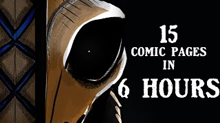 I draw 15 comic pages in 6 hours [upl. by Schlesinger]