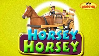 Horsey horsey dont you stop  horse song  Nursery Rhymes for Children [upl. by Nanice]