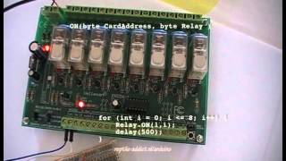 Velleman K8056 Arduino library [upl. by Christal]