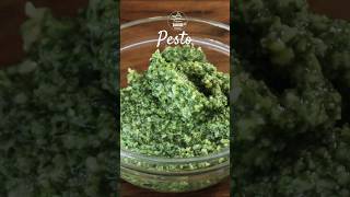 Italian Pesto Recipe Easy Pesto 🌿 [upl. by Shyamal]