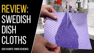 Swedish Dishcloth Review  2022 Best Green Cleaning Products [upl. by Engis]